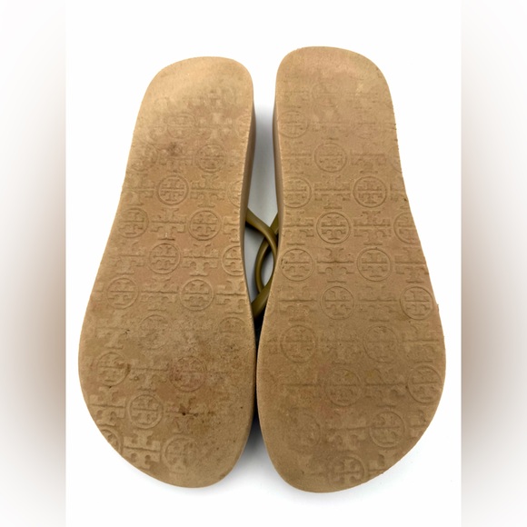 Tory Burch Miller Wedge Flip Flops - Picture 4 of 4
